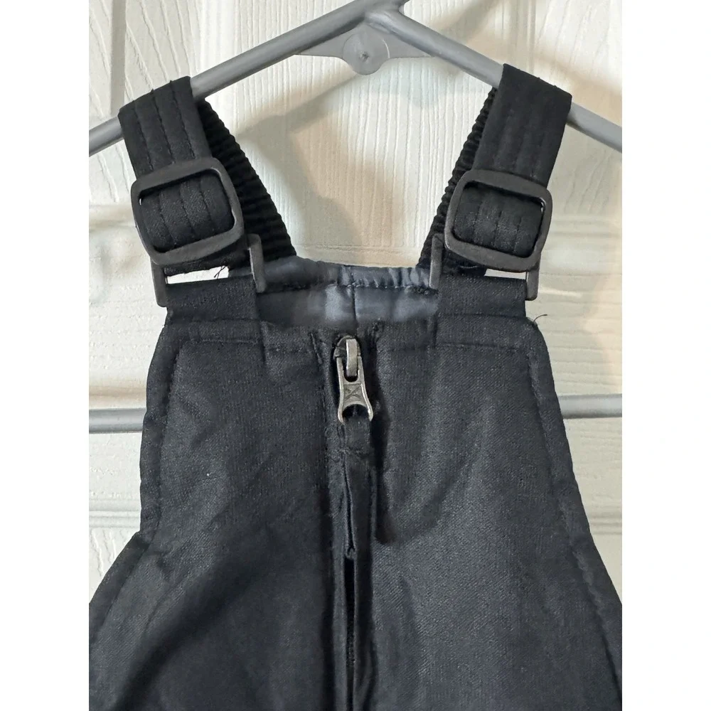Arctix Infant Toddler Winter Snow Ski Bib Overalls Black 12 Months NWOT